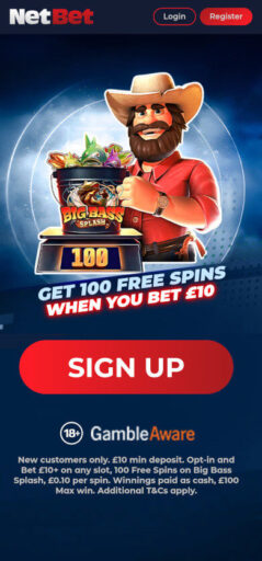 NetBet no wagering bonus